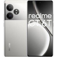 Realme GT 6T 12/256GB NFC Fluid Silver (Global Version) Гарантія 1 рік