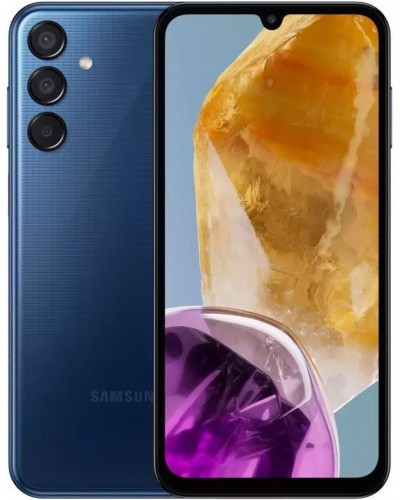 Купить Samsung Galaxy M15 5G 4/128GB Dark Blue (SM-M156B) UCRF Офіц.Гарантія 1 рік
