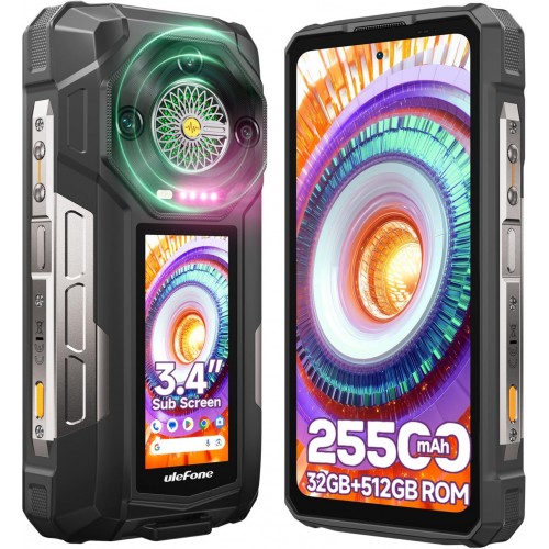 Купити ULEFONE Armor 33 Pro 5G 16/512GB Black Night Vision Гарантія 1 Рік