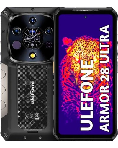 Купити Ulefone Armor 28 Ultra 5G 16/1024GB Black Night Vision + ТЕПЛОВІЗОР Гарантія 1 Рік