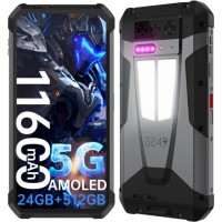 Unihertz 8849 TANK 4 5G 12/512GB Black NIGHT VISION + ПРОЖЕКТОР + ПРОЕКТОР Гарантія 1 Рік