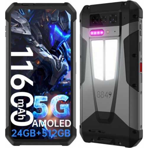 Купити Unihertz 8849 TANK 4 5G 12/512GB Black NIGHT VISION + ПРОЖЕКТОР + ПРОЕКТОР Гарантія 1 Рік