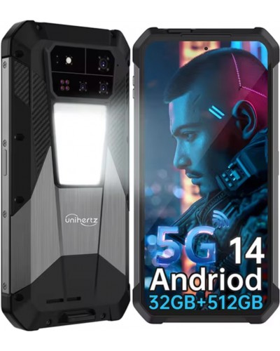 Купить Unihertz 8849 SHARK 3 5G 16/512GB Black NIGHT VISION + ПРОЖЕКТОР Гарантія 1 Рік