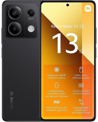 Купити Xiaomi Redmi Note 13 5G 8/256GB Graphite Black Global Version Гарантія 1 рік
