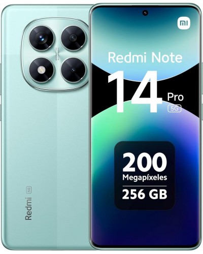 Купить Xiaomi Redmi Note 14 Pro 5G 8/256GB Coral Green Global Version Гарантия 1 Год