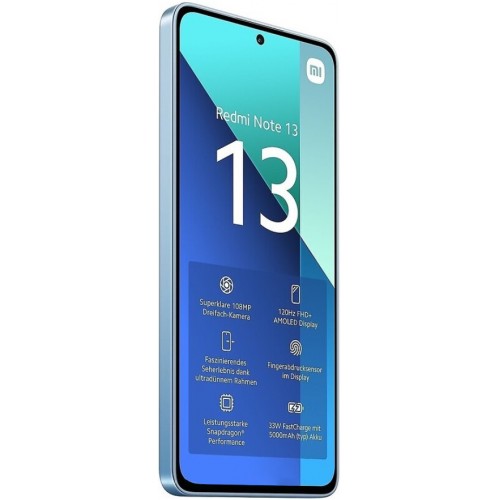 Купити Xiaomi Redmi Note 13 4G 8/512GB Ice Blue Global Version Гарантія 1 рік