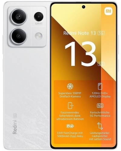Купити Xiaomi Redmi Note 13 5G 8/256GB Arctic White Global Version Гарантія 1 рік