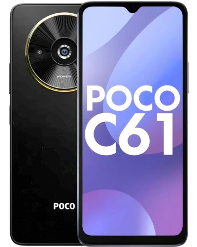 Купити Xiaomi POCO C61 4/128GB Black Global Version Гарантія 1 рік