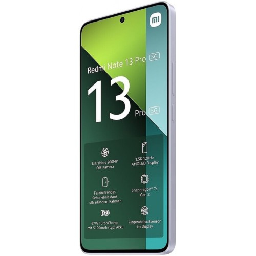Купити Xiaomi Redmi Note 13 Pro 5G 12/512GB Aurora Purple Гарантія 1 рік