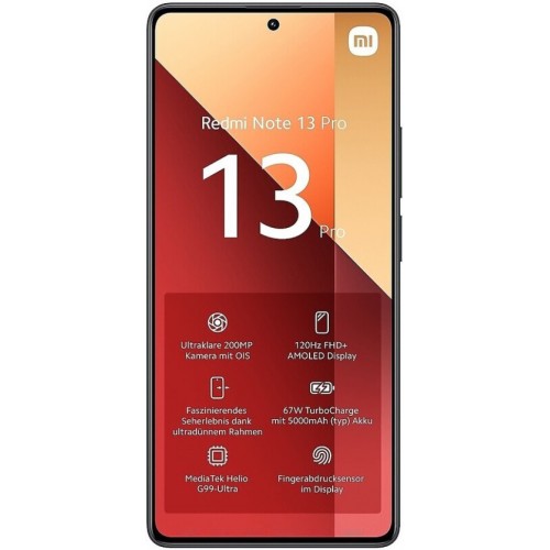 Купити Xiaomi Redmi Note 13 Pro 4G 12/512GB Midnight Black Global Version Гарантія 1 рік