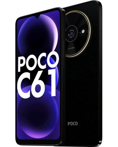Купити Xiaomi POCO C61 4/128GB Black Global Version Гарантія 1 рік