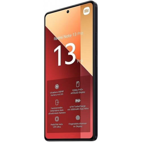 Купити Xiaomi Redmi Note 13 Pro 4G 12/512GB Midnight Black Global Version Гарантія 1 рік