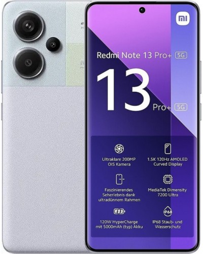 Купить Xiaomi Redmi Note 13 Pro+ (Plus) 5G 8/256GB Aurora Purple Global Version Гарантия 1 Год