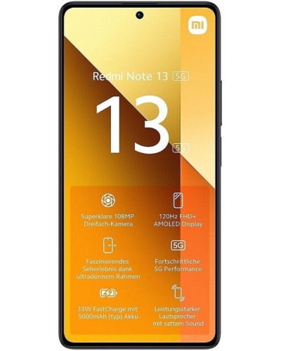 Купити Xiaomi Redmi Note 13 5G 8/256GB Graphite Black Global Version Гарантія 1 рік