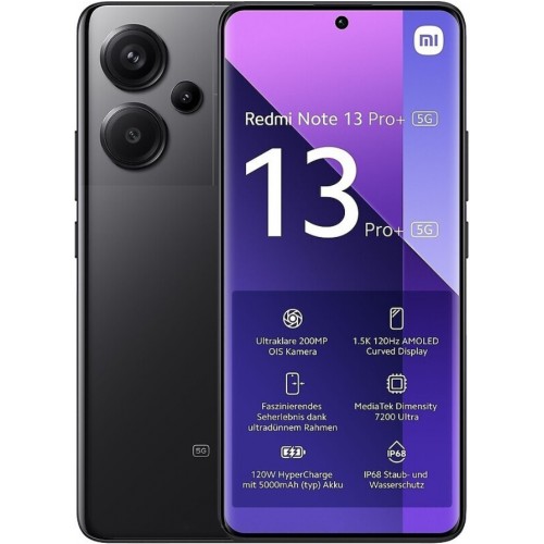 Купити Xiaomi Redmi Note 13 Pro+ (Plus) 5G 12/512GB Midnight Black Global Version Гарантія 1 рік Купити Xiaomi Redmi Note 13 Pro+ (Plus) 5G 12/512GB Midnight Black Global Version Гарантія 1 рік