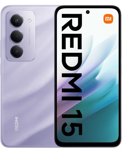 Купити Xiaomi Redmi 15 6/128GB Sandy Purple Global Version Гарантія 1 рік