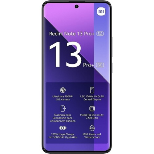 Купити Xiaomi Redmi Note 13 Pro+ (Plus) 5G 12/512GB Midnight Black Global Version Гарантія 1 рік