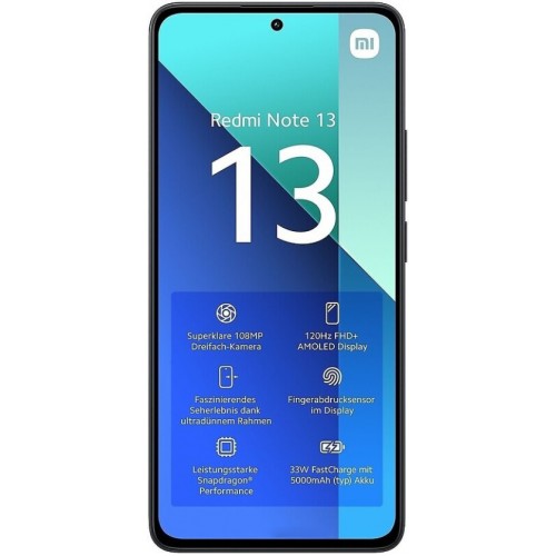 Купити Xiaomi Redmi Note 13 4G 8/128GB Midnight Black Гарантія 1 рік