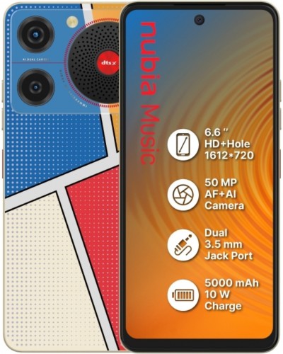 Купити ZTE Nubia Music 4/128GB NFC Pop Art Гарантія 1 рік
