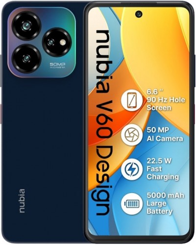 Купити ZTE Nubia V60 Design 6/256GB Blue Гарантія 1 рік