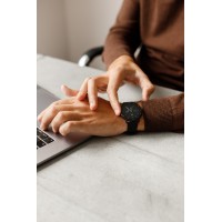 Smart Classic Steel Black, 2 ремінці