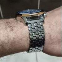 Ремінець металевий Honey Silver 20 мм
