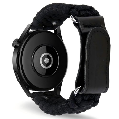 Ремінець Paracord Black 22 мм