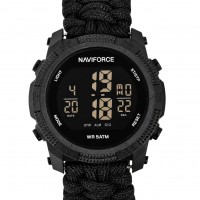 Naviforce Europe Black Paracord, 2 ремінці