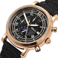 Chenxi Patek Steel Black, 2 ремінці