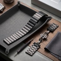 Ремінець металевий Centurion Black 22 мм