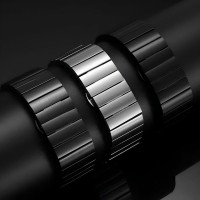 Ремінець металевий Centurion Black 22 мм