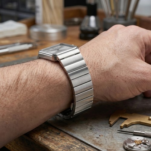 Ремінець металевий Centurion Silver 20 мм