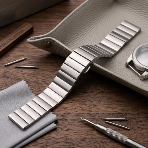 Ремінець металевий Centurion Silver 20 мм