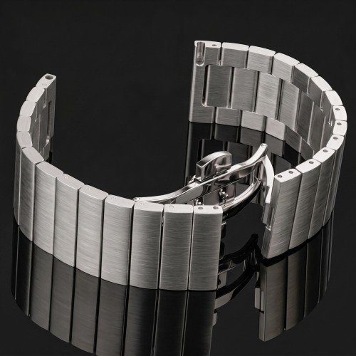 Ремінець металевий Centurion Silver 20 мм