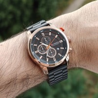 Curren BigBoss Metal Black, 2 ремінці