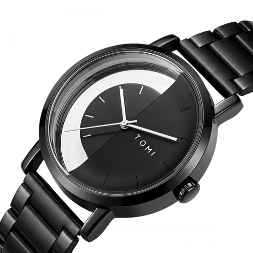 Купити Tomi Gentleman Steel Black, 2 ремінці