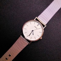 Geneva Steel Silver Miss Flower, 2 ремінці