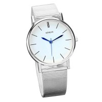 Geneva Steel Silver Miss Flower, 2 ремінці