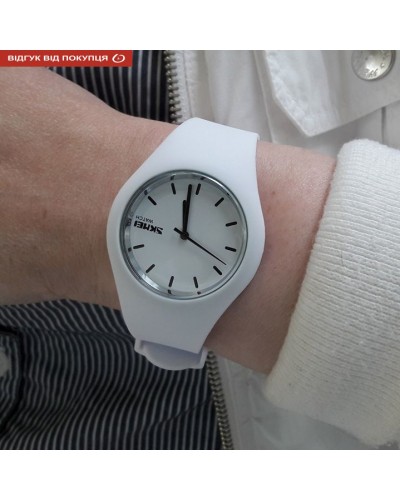 Купити Skmei Rubber White II 9068C
