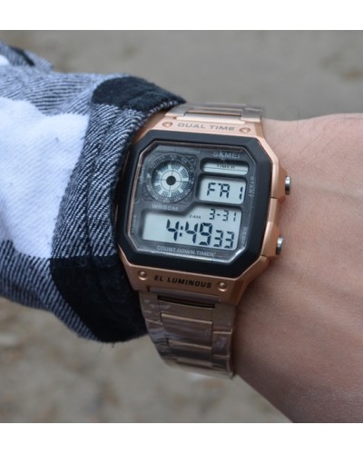 Купить Skmei Ripple RoseGold 1335