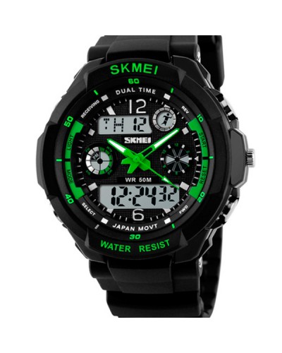 Купити Skmei S-Shock Green 0931