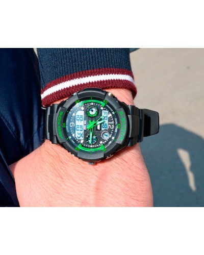 Купити Skmei S-Shock Green 0931
