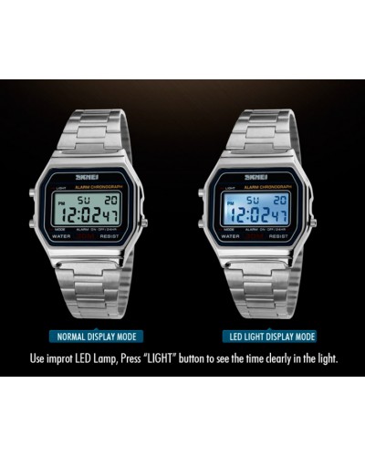 Купити Skmei Popular Silver II 1123S