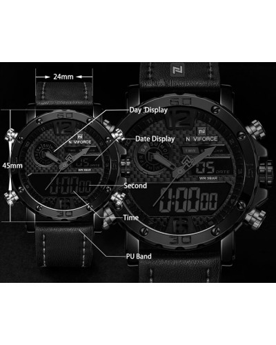 Купити Naviforce Next Black 9134