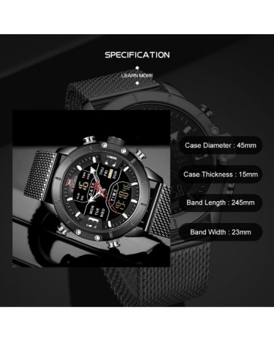 Купити Naviforce Tesla Black NF9153