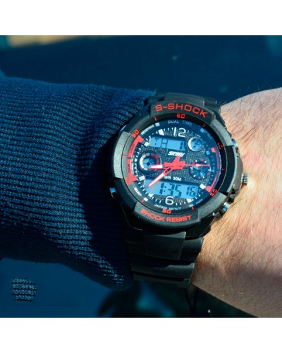 Купить Skmei S-Shock Red 0931R