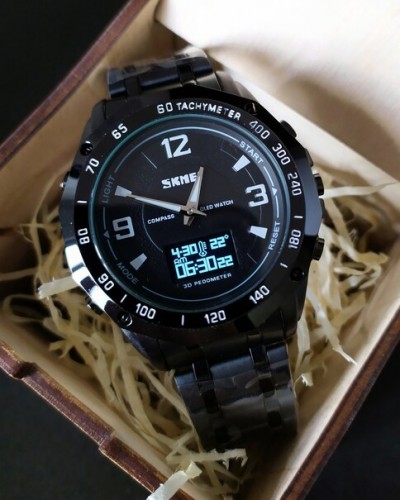 Купить Skmei Kompass PRO Black