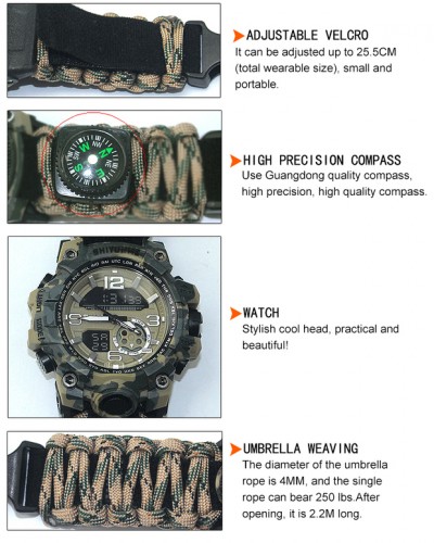 Купити Hemsut Military з компасом