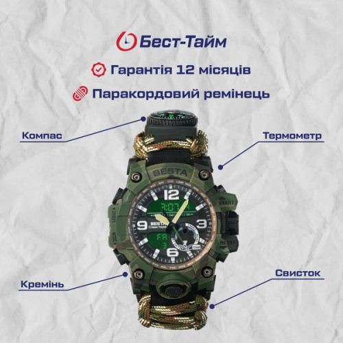 Купити Hemsut Military з компасом