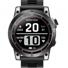North Edge CrossFit GPS Black з компасом